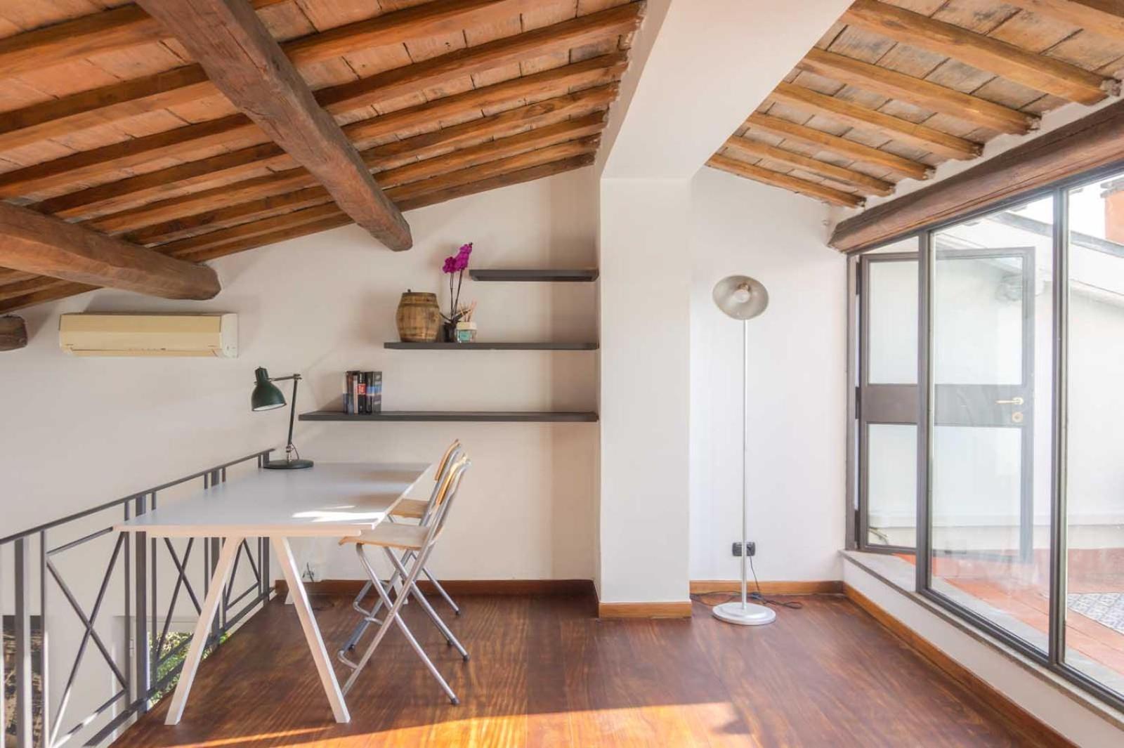 Lusso E Panorama Senza Paragoni, Loft Trastevere Rom Exteriör bild